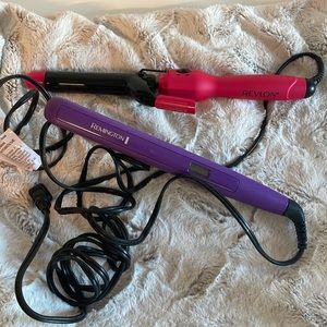 Brand new curling iron and straightener